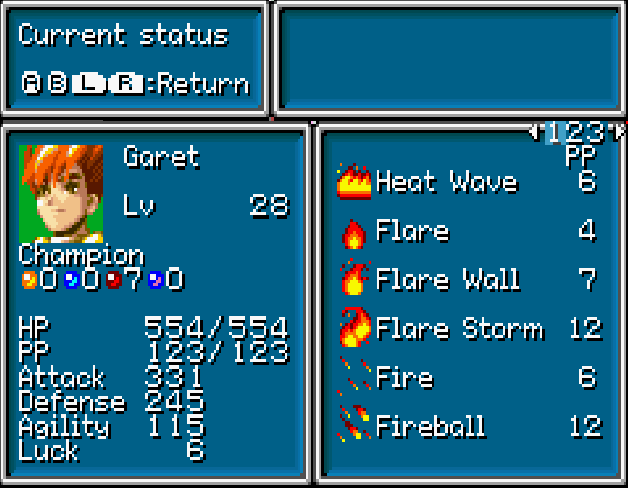 Garet Champion Class